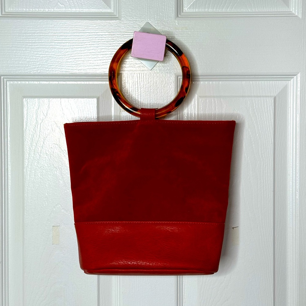 Burnt orange bag